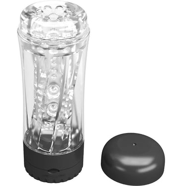 Tazza Masturbatrice Vibrante Ultra-Realistica con Guaine Scanalate
